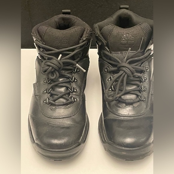 Timberland Men’s White Ledge Waterproof Mid Hiking Boot Black, Full Grain Size 8 - Picture 14 of 14